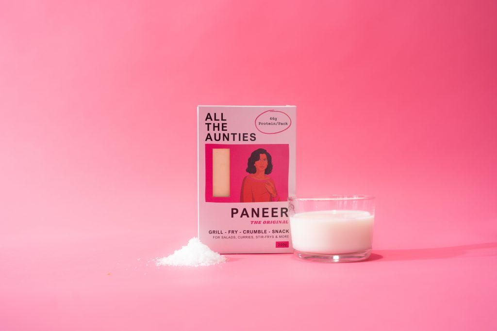What is paneer — fresh handmade paneer cubes by All The Aunties